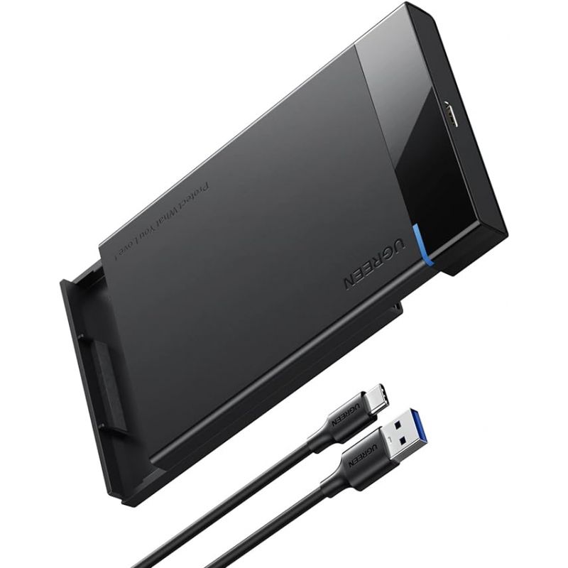 UGREEN USB C Boîtier Externe SATA HDD 2,5 Pouces Disque (50743)