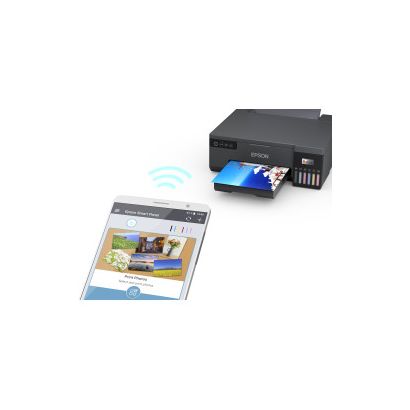 Epson EcoTank L8050 Imprimante Photo ( +impression sur cartes PVC) (C11CK37403)