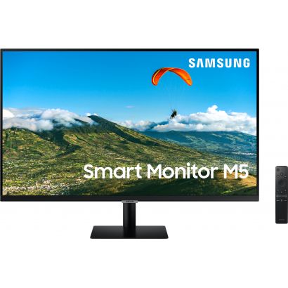 Moniteur SAMSUNG moniteur flat 27" SMART serie 5 Noir (LS27AM500NMXZN)