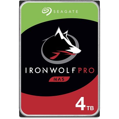 Disque dur interne 3.5" Seagate IronWolf Pro 4 To pour NAS (ST4000NE001)