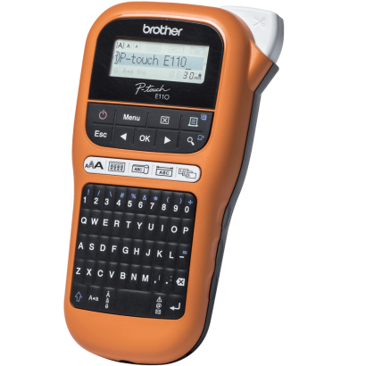 Etiqueteuse professionnelle portable Brother PT-E110VP - AZERTY