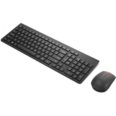 Ensemble clavier et souris sans fil Lenovo Essential Gen2 Noir – Français 189 (4X31N50719)