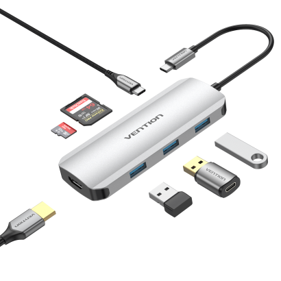 Vention 7-in-1 USB-C...