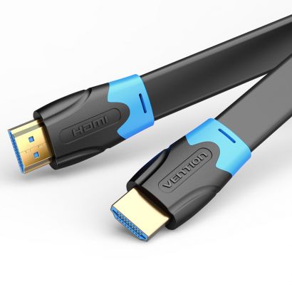 Flat HDMI Cable 3M Black