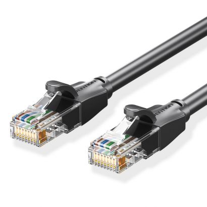 Cat.6 UTP Patch Cable 2M Black