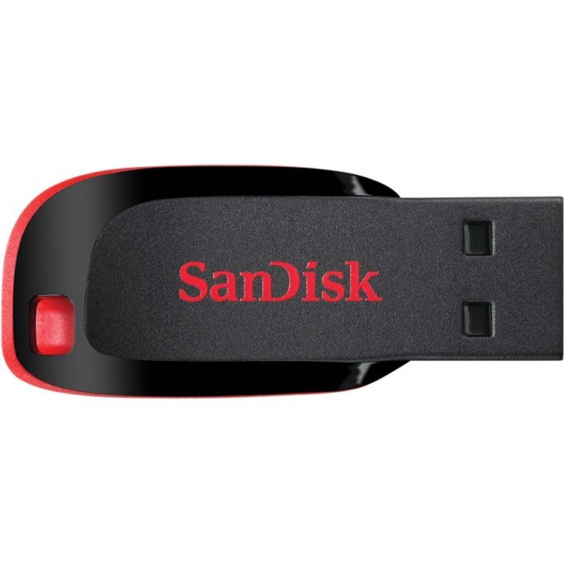 Clé USB SanDisk 16GB Cruzer Blade USB 2.0 Flash Drive (SDCZ50-016G-B35)