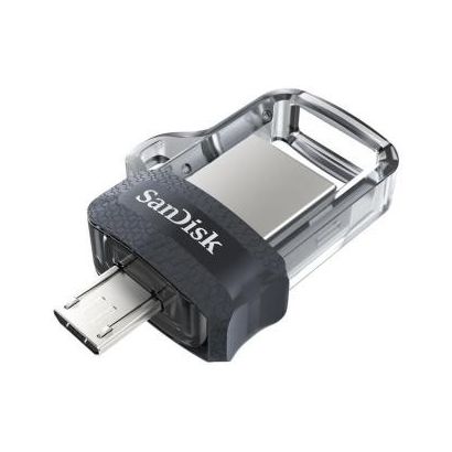 CLE SANDISK USB OTG 3.0 GREY & SILVER