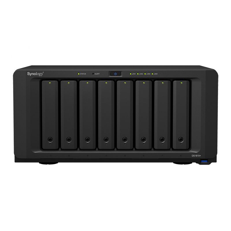 SERVEUR NAS SYNOLOGY 8 BAIES, 4 GO, DDR4 (DS1819+)